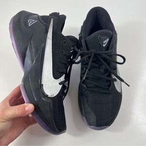 Nike Zoom Freak 2 Dusty Amethyst Black Basketball CK5424-005 Men's Size 7.5